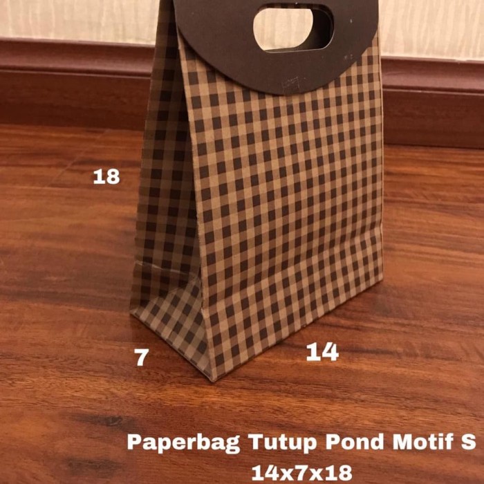 

NEW Paperbag Tutup S 14x7x18 Motif Tas Kertas Goodie Bag Shopping Souvenir