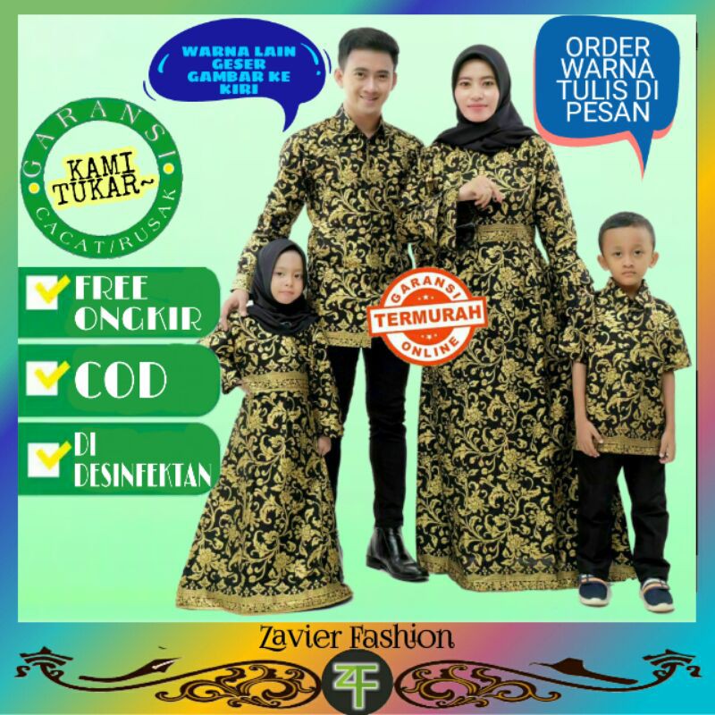 GAMIS COUPLE KELUARGA MODERN // GAMIS SYAR'I // GAMIS COUPLE JUMBO // SARIMBIT PRODO FAMILY SET