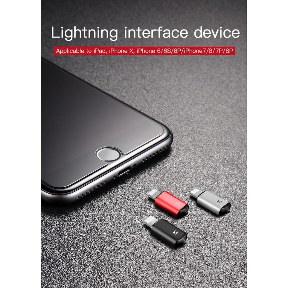 Sale Baseus Aclr01 - Universal 8-Pin Smart Ir Remote Control (Lightning)