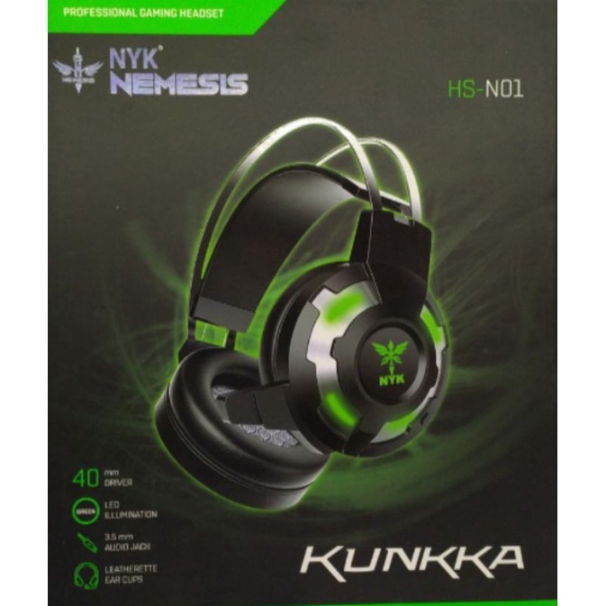 headset gaming nyk nemesis kunkka Hs-n01