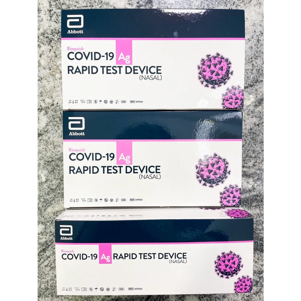 NEW ABBOTT | SWAB ANTIGEN PANBIO/BIOQUICK |NASAL |NASO | NASOFARING|NASOPHARYN RAPID TEST ORI