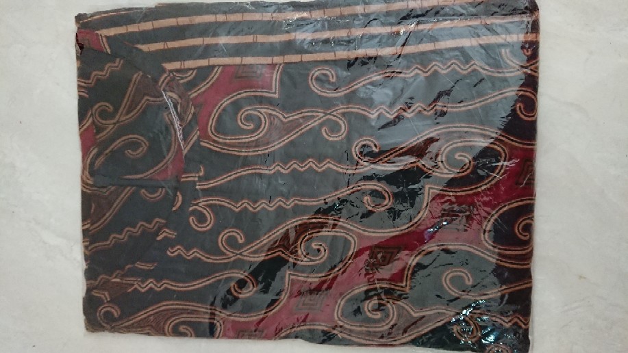 M-l-xl-xxl Batik Tunik Wanita Asj Sa Hrb026 Kenongo Pekalongan Sogan Tulis