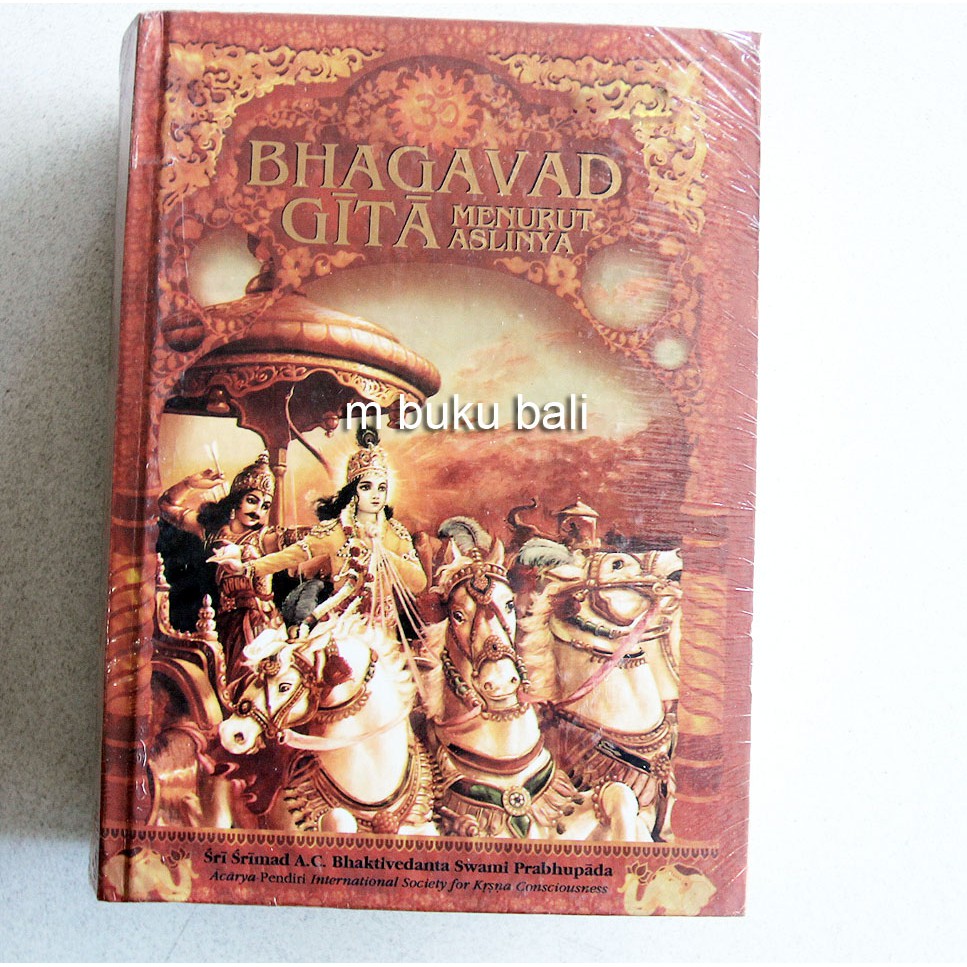 Bhagavad Gita Menurut Aslinya -Coklat