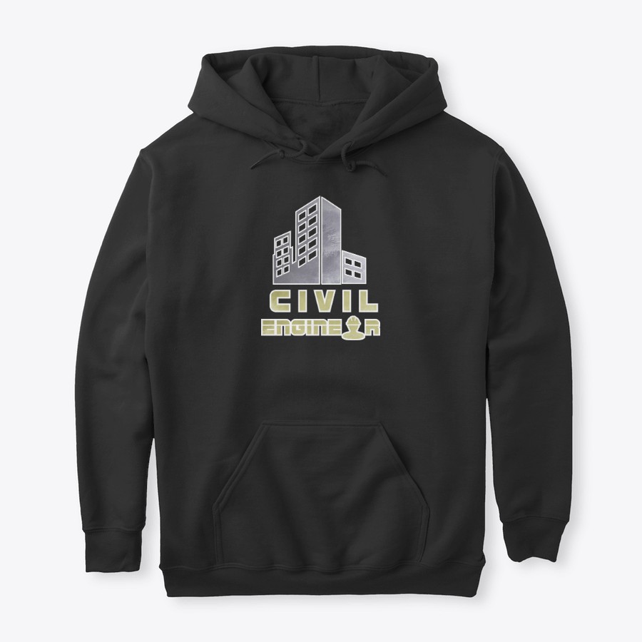 Hoodie Cotton Fleece High Grade ENG - Civil Engineer - Jaket/Hoodie Teknik Sipil