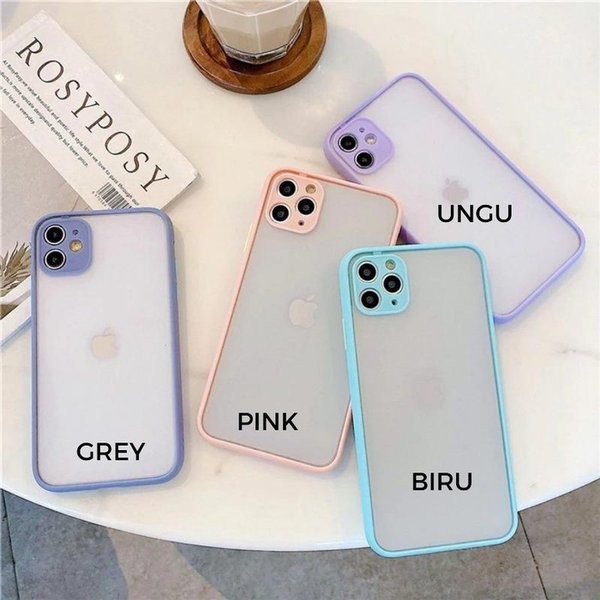 Case BUMPER MACARON Samsung A22 A32 A52 A72 4G 5G A02S A11 A10S A20 A30 A20S A30S A50 A50 A51 A71 M11 Candy Lens Cover Camera Protector My Choice Casing Dove Softcase Hardcase Soft Hard Fuze Shockproof Aero Matte-2