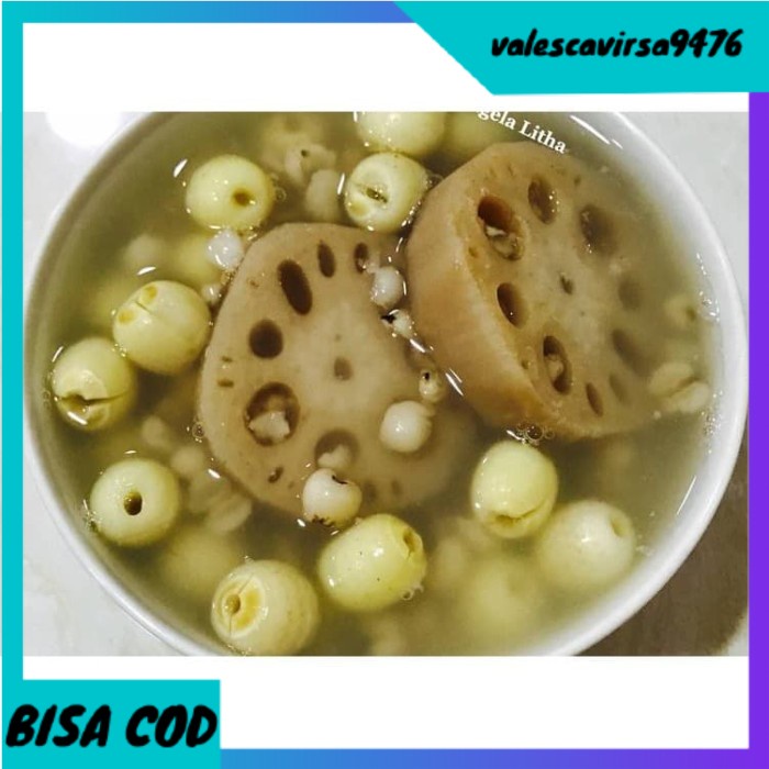 

⭐BISA COD⭐ Biji Teratai Lotus Seed Lien Zi 500 gr