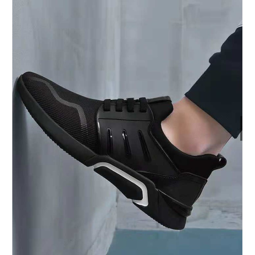 Leedoo Sepatu Sneakers Pria Kerja Sekolah Casual Shoes Tali F15-A-3