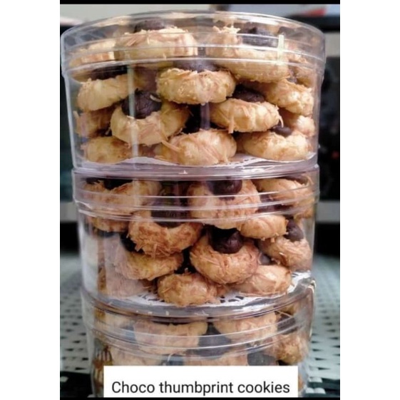 

Choco Thumbprint Cookies 500g