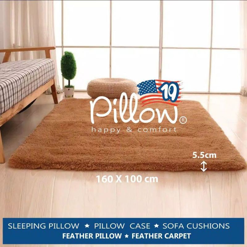 karpet pillow asli