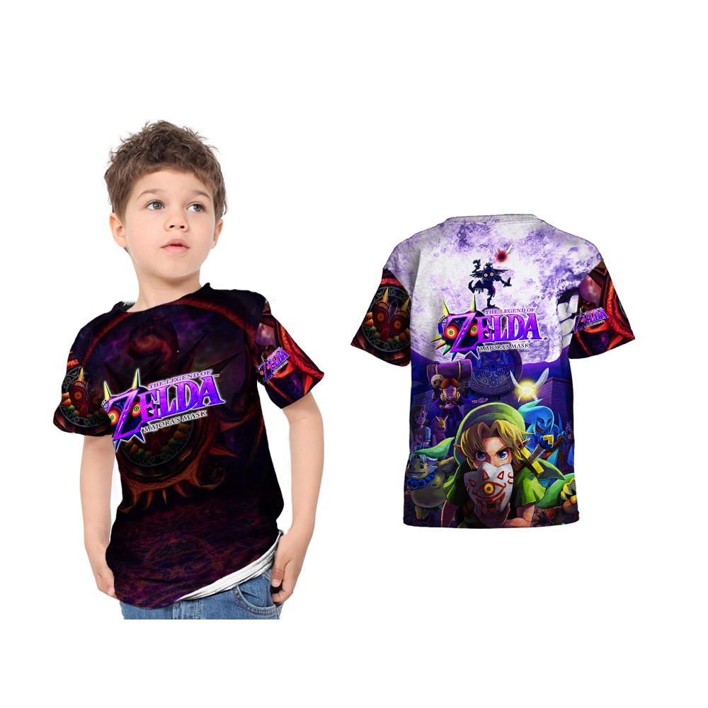 Kaos Anak ZELDA Custom Fullprint 03