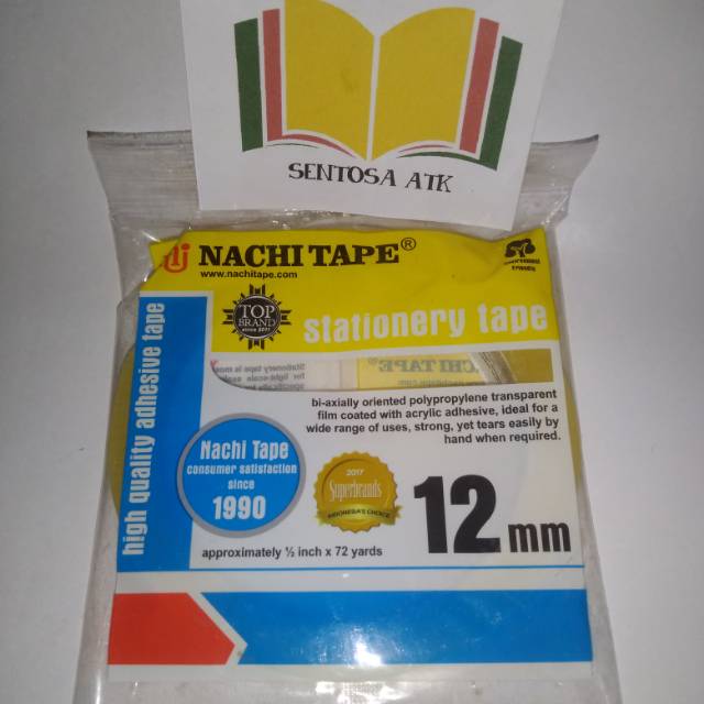 

Isolasi bening Nachi 12 mm