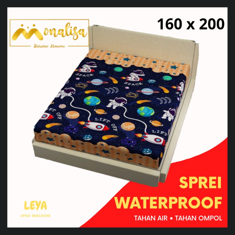 MONALISA - Sprei Waterproof 160x200 Queen | Sprei anti ompol