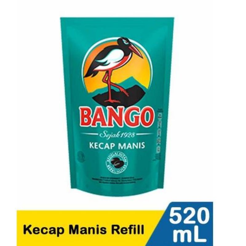 

Bango kecap manis / kecap manis gurih pch 720gr atau 520ml