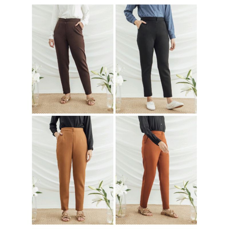 BEST SELLER Monic Basic Pants  by Geulis/ MBP Pants by geulis.id / celana MBP / celana scuba