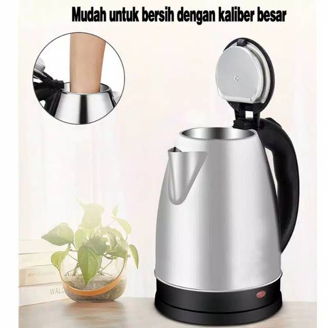 TEKO LISTRIK SCARLETT 1.5 - 2L TEKO SCARLETT ELECTRIK TEKO LISTRIK ELECTRIK HITTER PEMANAS AIR