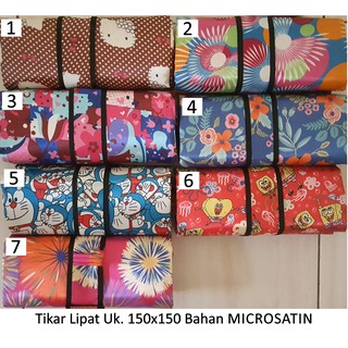 Tikar piknik / tikar lipat / karpet lipat | Shopee Indonesia