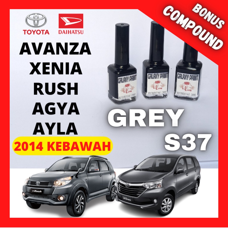 Cat Mobil Oles Toyota Dark Grey S37 Penghilang Goresan Baret Lecet