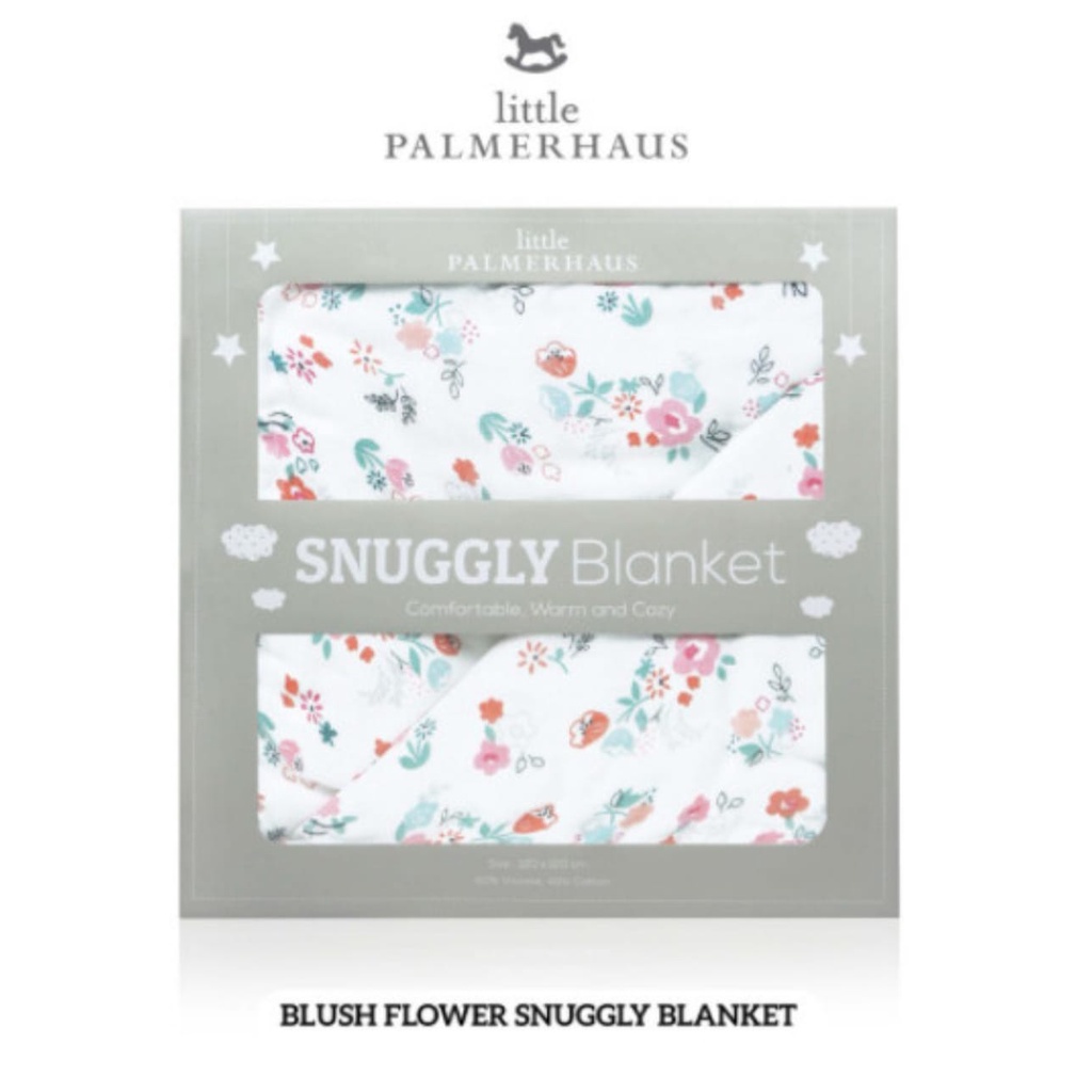 Little Palmerhaus - Blush Flower Snuggly Blangket