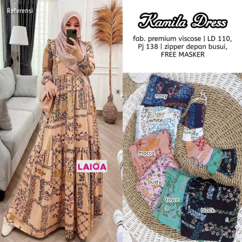 KAMILA DRESS BY LAIQA