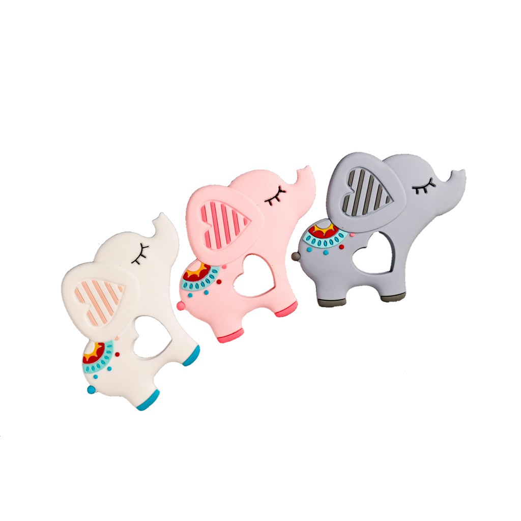 SILICONE BABY TEETHER THAI ELEPHANT