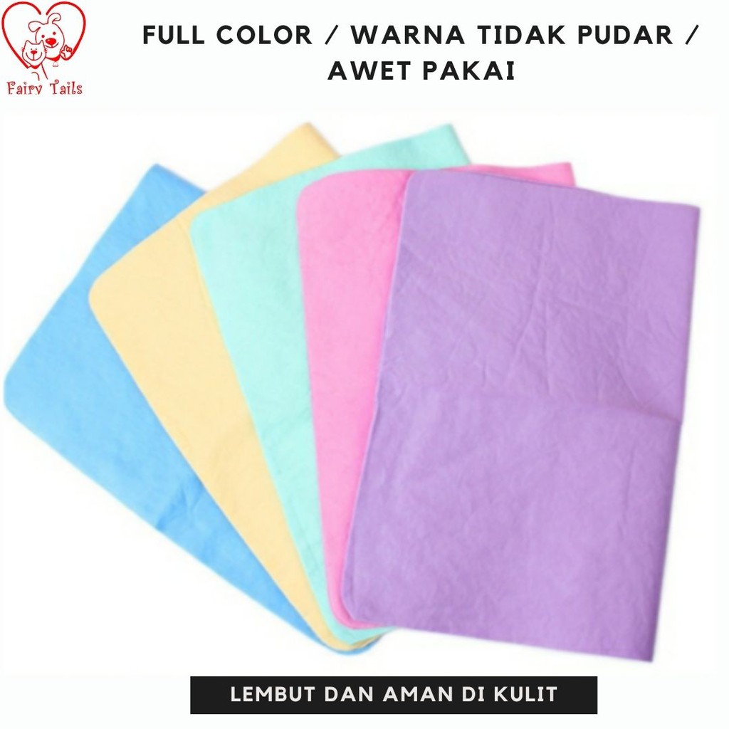 Handuk Kanebo Grooming Ukuran Jumbo Daya Serap Air Super Untuk Anjing dan Kucing - Pet Towel