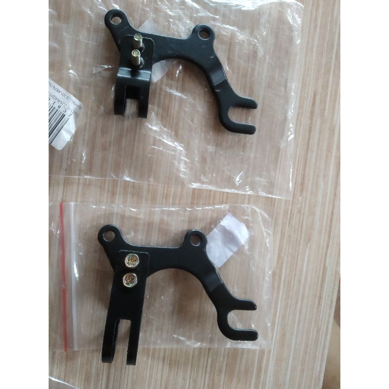 Bracket Breket Dudukan kaliper rem cakram sepeda mini / minion/Lipat diameter 22
