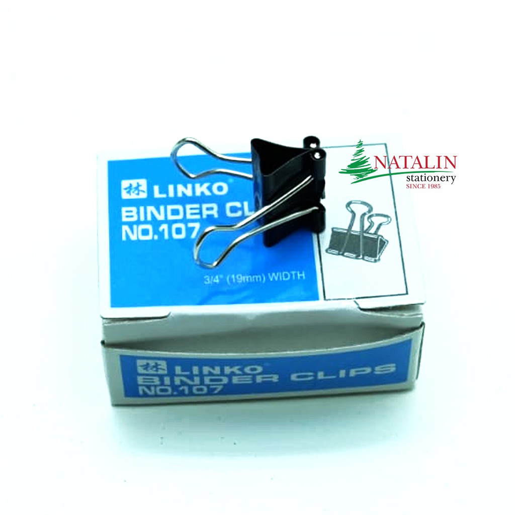 

BINDER CLIP 107 ( 19 mm ) LINKO