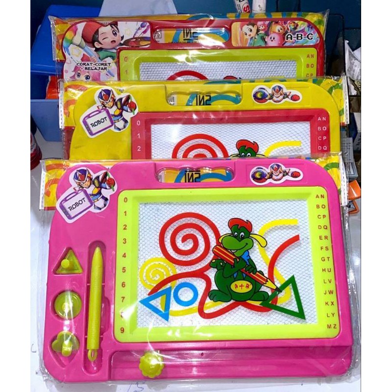 

Mainan Anak Papan Tulis Magnet / Magnetic Drawing Board