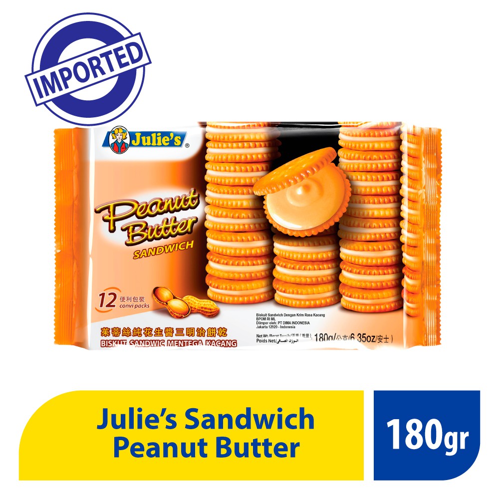 Julies Peanut Butter 180 gr Shopee Indonesia