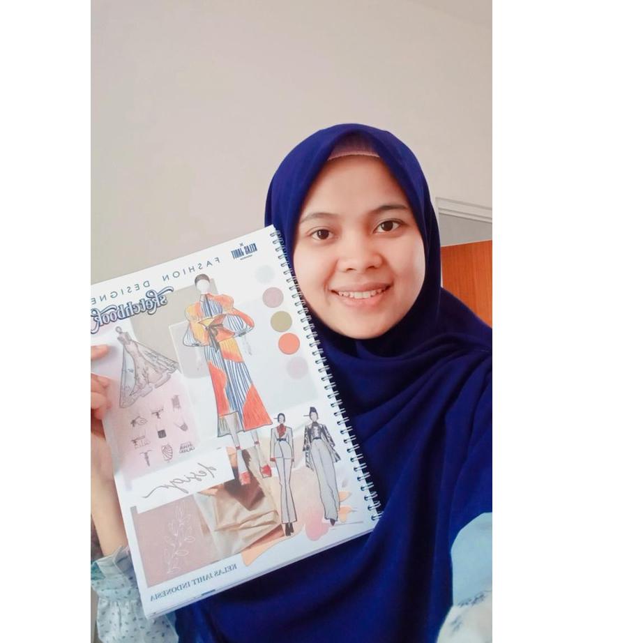 

⚡⌊Sale11.11⌉✨ Buku Fashion Designer Sketchbook Style Figure Drawing Desain Fashionary