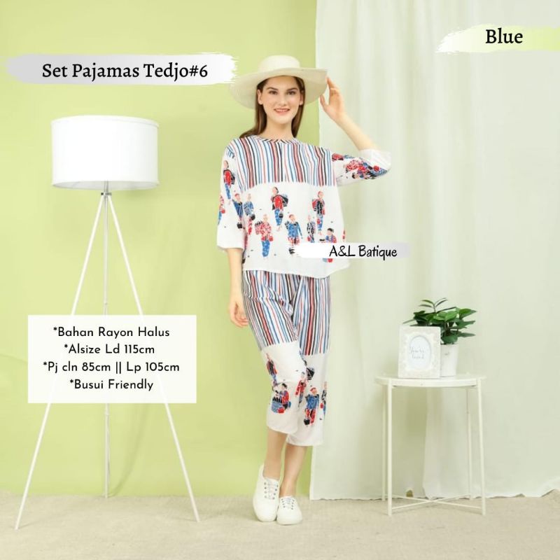 Set pajamas tedjo #6 by semerbak New New