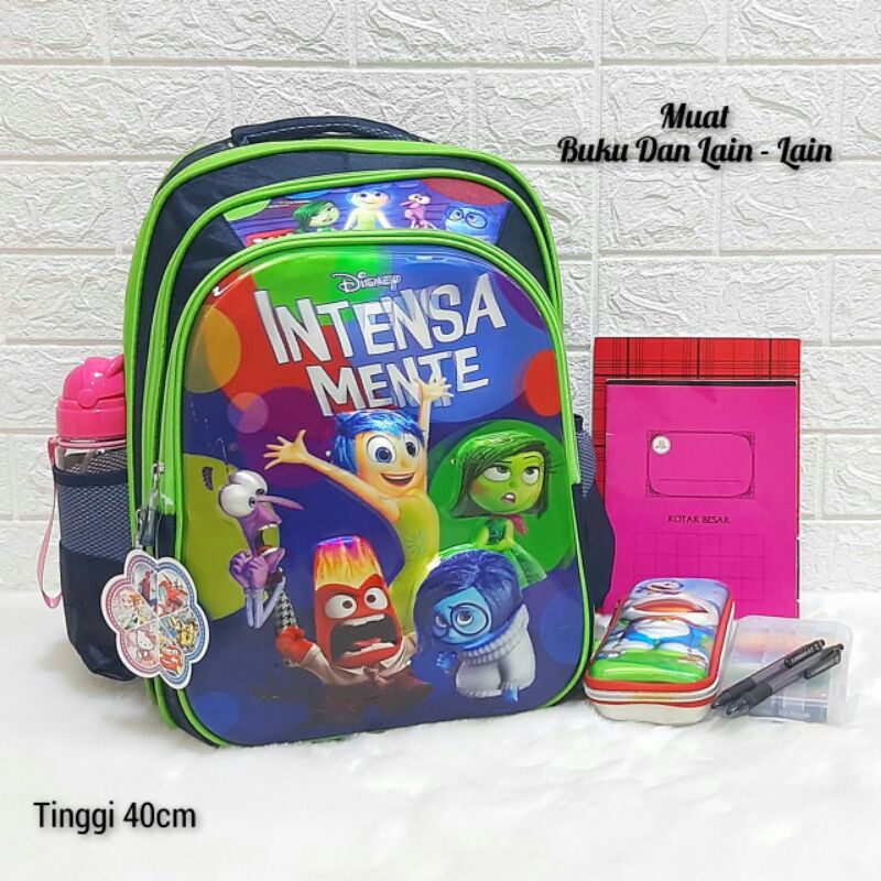 TAS RANSEL SEKOLAH TIMBUL KARAKTER TAS POLI TAS POKEMON