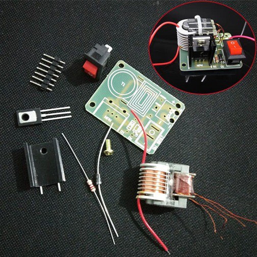 15KV Module Generator High Voltage 15KV DC 3.7V-4.2V Arc Inverter Ignition With Coil DIY Step Up Tra