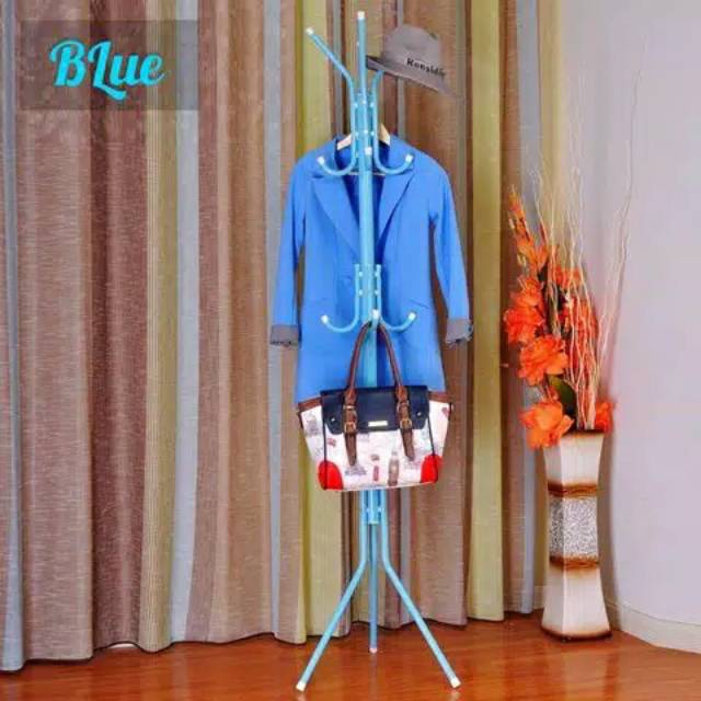 BS199 STAND HANGER Multifungsi/GANTUNGAN BAJU TOPI JAKET TAS