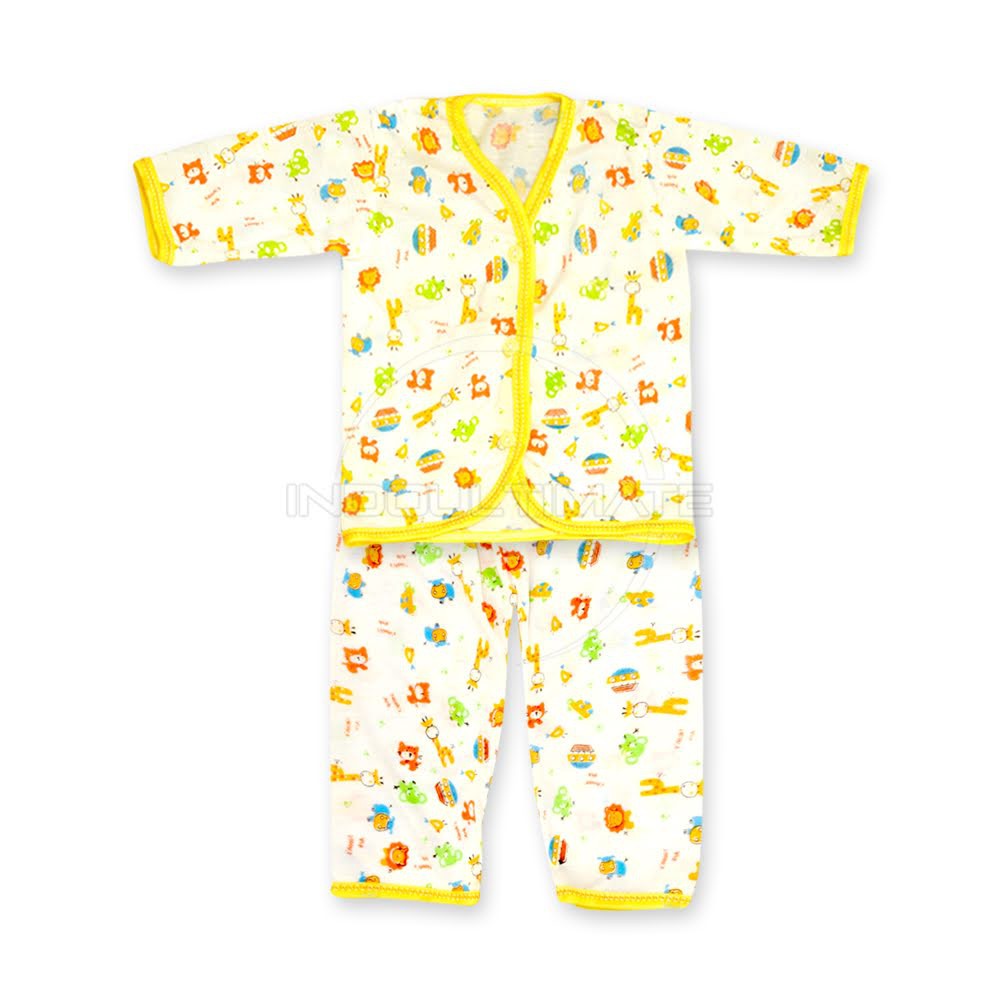 Baju Tidur bayi Baju Bayi Celana Bayi Setelan Baju Bayi Lengan Panjang + Celana Panjang SBJS-01KK