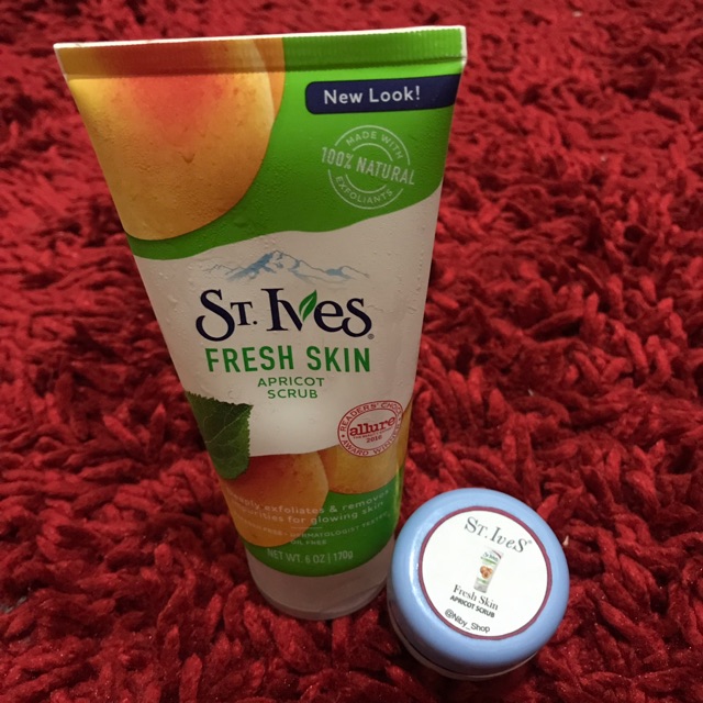 St ives apricot scrub