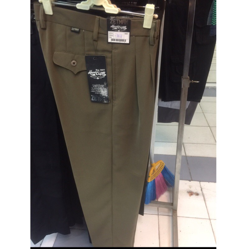CELANA FORMAL . CELANA PANJANG . CELANA KERJA . ZETMAN ALISTER MARVIN . Basic. Slimfit. bahan TEFLON