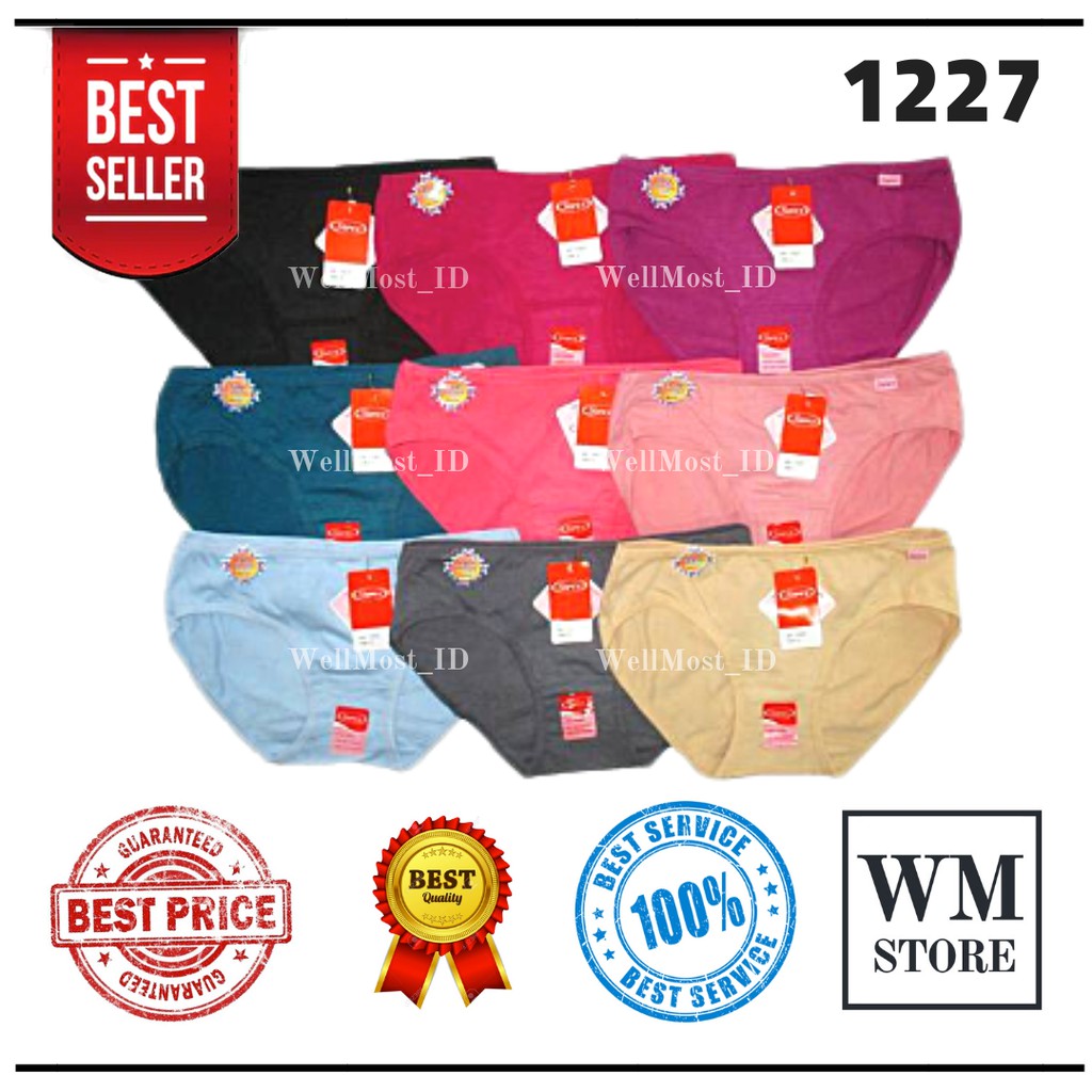 Termurah CD Wanita Sorex 1227 ISI 6 ORI 100% Celana Dalam Cewek MINI Berkualitas Grosir Cewe