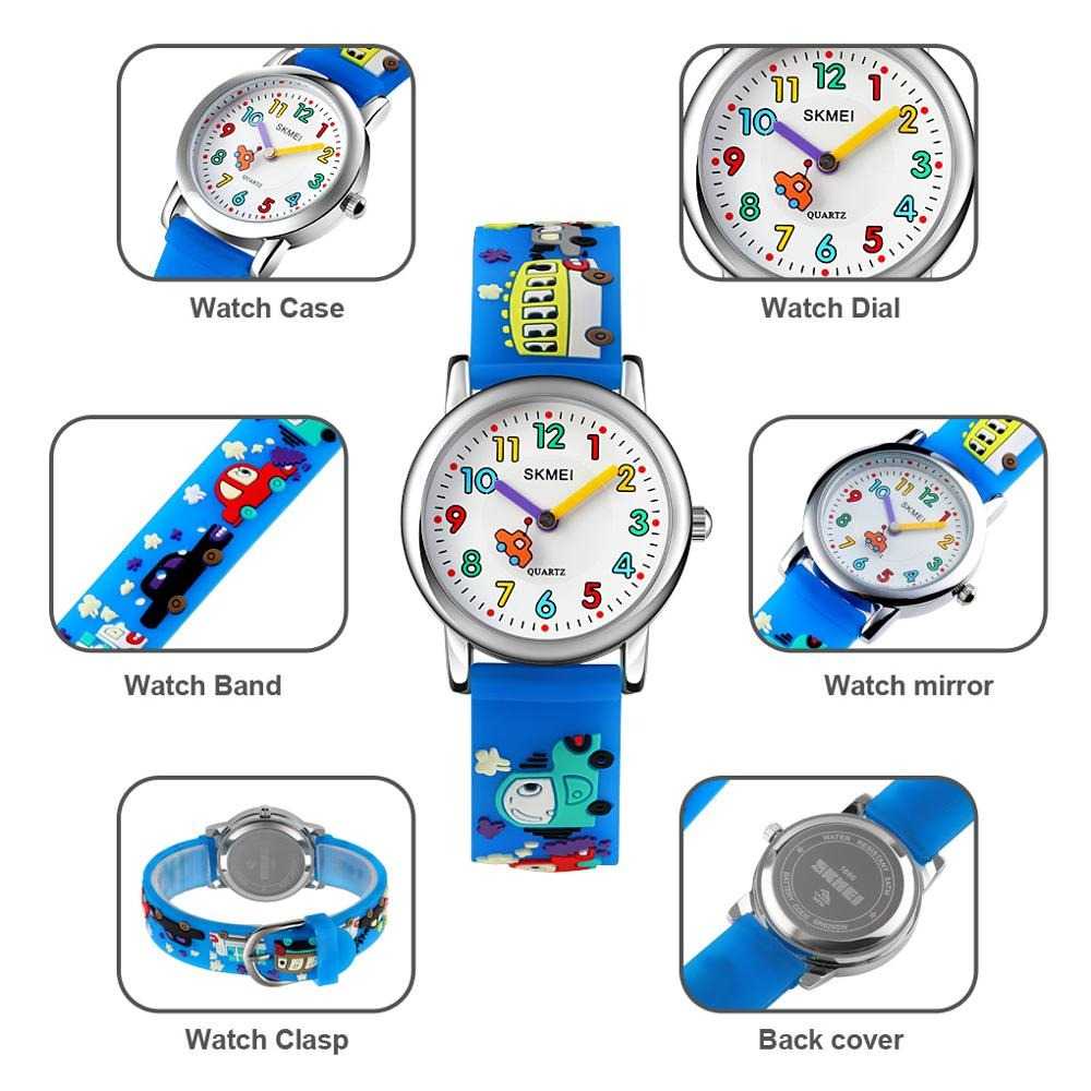 IDN - SKMEI Jam Tangan Anak Creative Pointer 3D Cartoon Strap - 1685