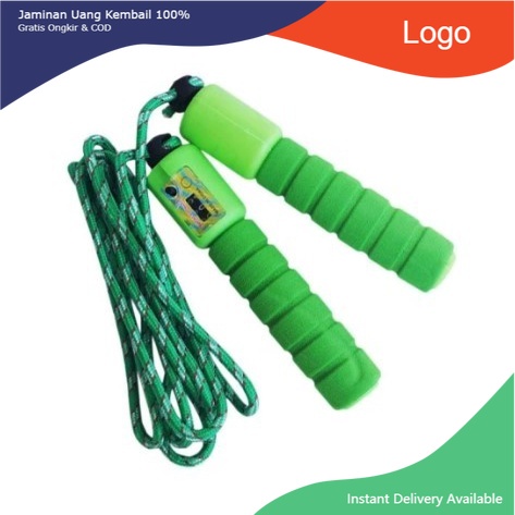 [MURAH] skipping digital skipping rope /skipping hitung otomatis/olahraga tali skipping/kipping Jump Rope With Counter Alat Olahraga Lompat Tali PADMA