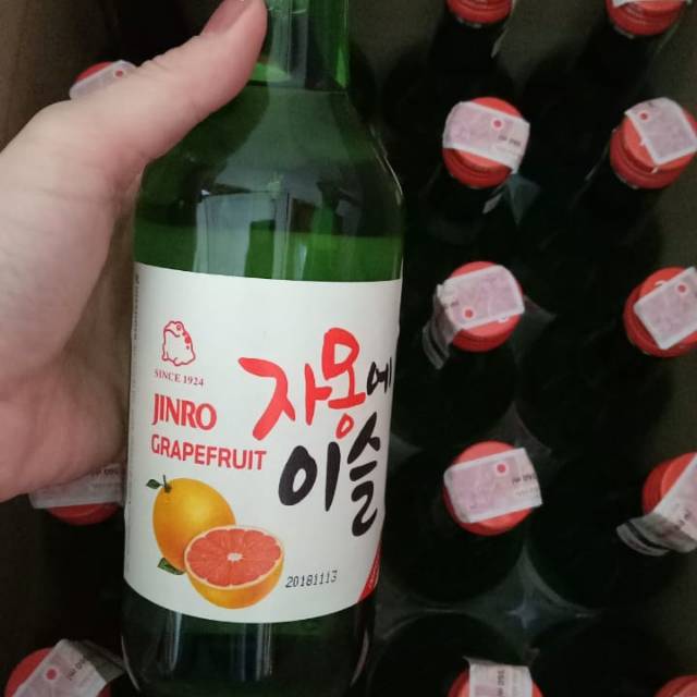SOJU JINRO rasa grapefruit