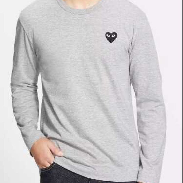 Kaos Panjang Play Comme des Garcons CDG Unisex