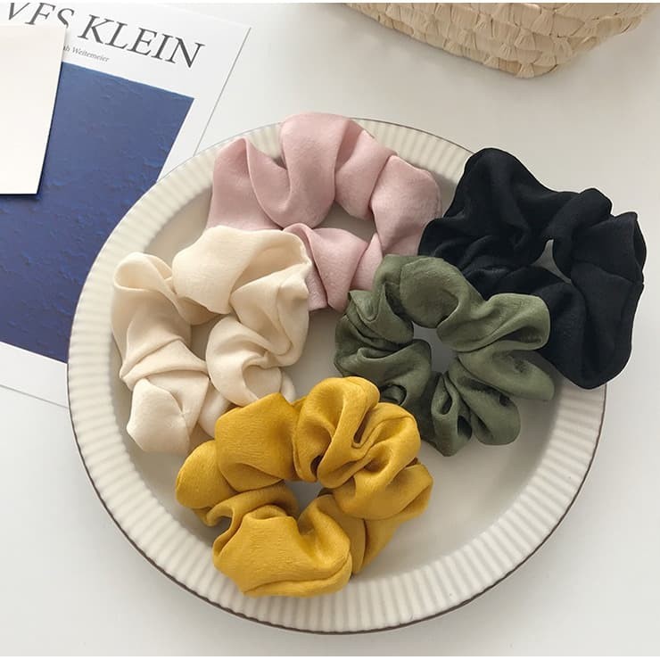 Ikat Rambut Cepol Hijab Scrunchie Grosir Murah