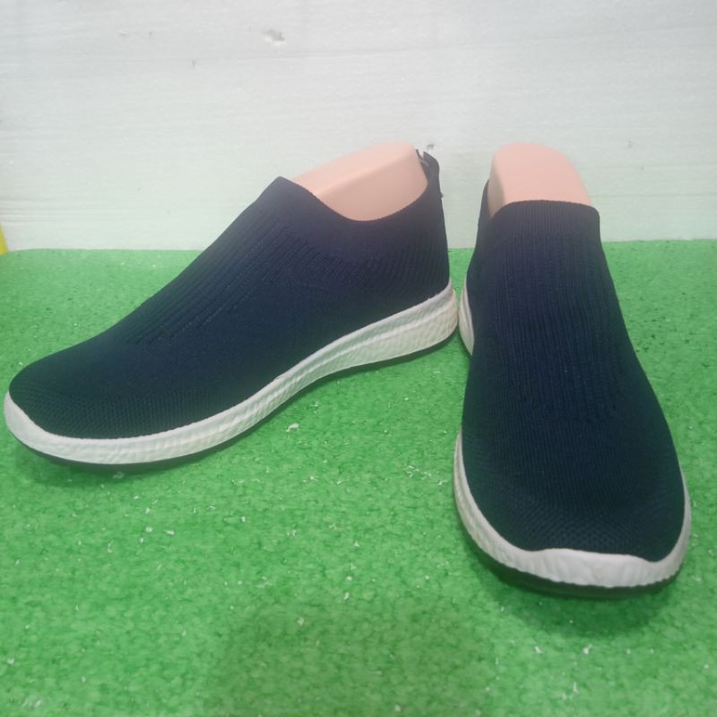 Sepatu Slip On Import Wanita Sepatu sneaker import rajut Cewek