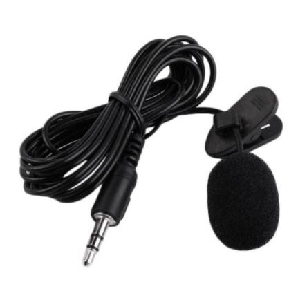 Mic clip on m-tech wired audio aux 3.5mm omni M-02 - microphone jepit mtech m02