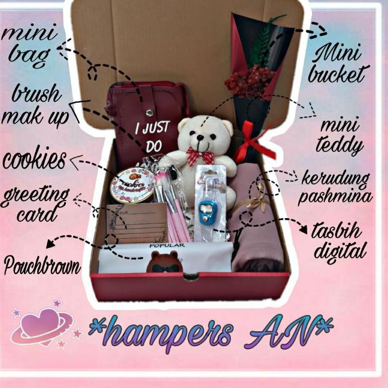 

F4st Resp0n,,Paket kado wanita -AN- hadiah ulang tahun/anniversary / perayaan kado unik |promo.,...,