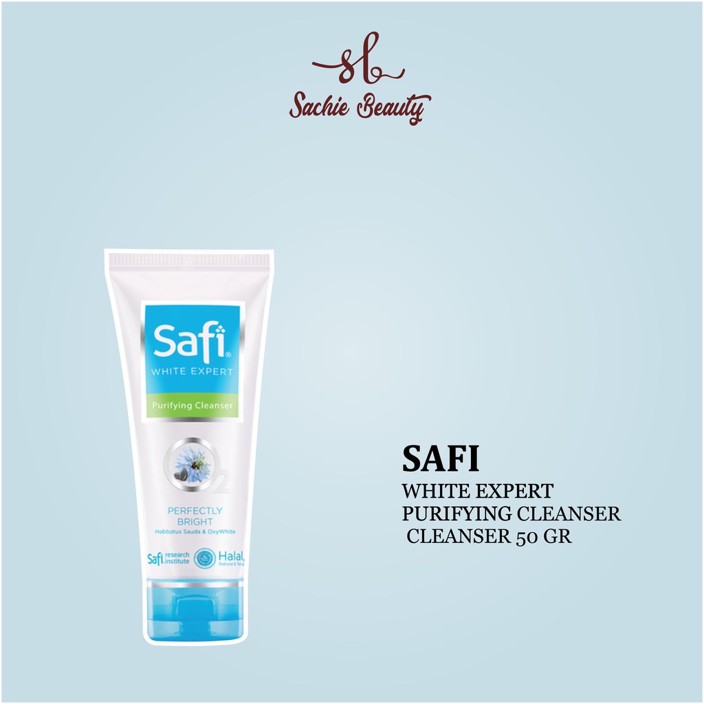 Safi White Expert Purifying Cleanser 50 gr/ Pembersih Wajah/ Skincare Bandung/ Cleaser/ Pencuci Muka