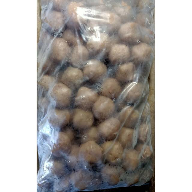 

Bakso Besar Frozen Food Daging Sapi asli Non MSG