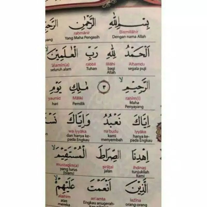 AL QUR'AN TAJWID WARNA AL KAMAL BESAR TRANSLITERASI PERKATA A4 21×30Cm