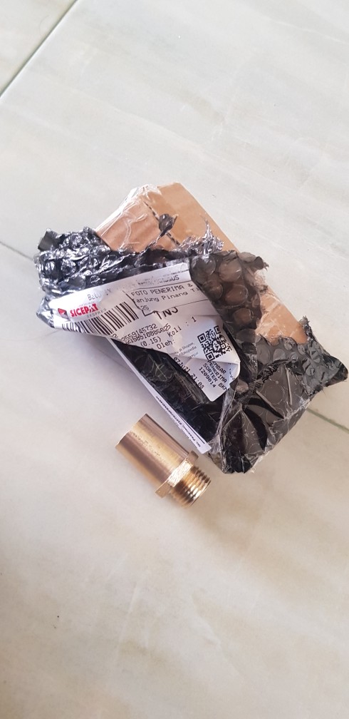 Sok Kuningan Sok Drat Luar Dalam Panjang Kuningan 1 2 Inch